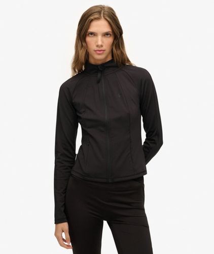 Damen Studios Trainingsjacke mit Enger Passform - Größe: 34 - Superdry - Modalova