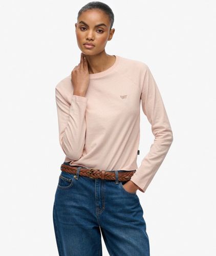 Damen Essential Logo Langarmshirt - Größe: 42 - Superdry - Modalova