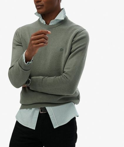 Herren Essentials Baumwollpullover - Größe: XL - Superdry - Modalova