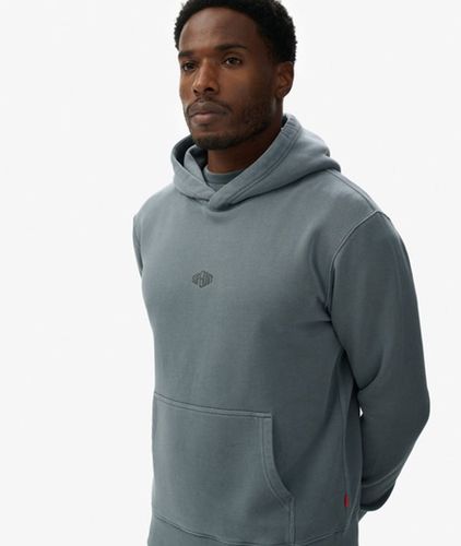 Herren Micro Logo Kapuzenpullover Lockere Passform - Größe: S - Superdry - Modalova