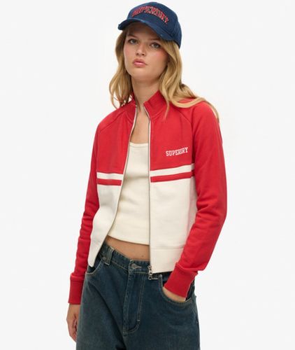 Damen Athletic Essentials Durchgehender Trainingspullover - Größe: 42 - Superdry - Modalova