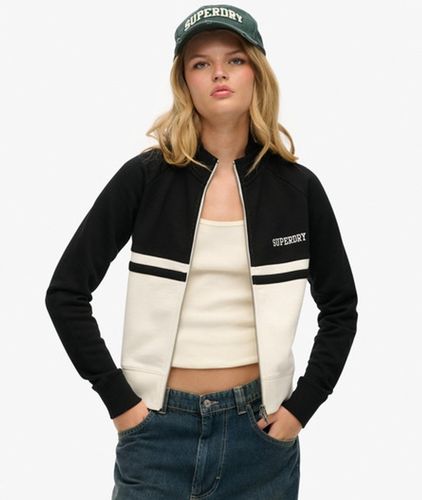 Damen Athletic Essentials Durchgehender Trainingspullover - Größe: 36 - Superdry - Modalova