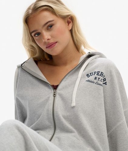 Damen Athletic Essentials OverGröße-kapuzenjacke - Größe: 40 - Superdry - Modalova