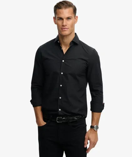 Herren Klassisches Langarmhemd mit Tailored-schnitt - Größe: M - Superdry - Modalova