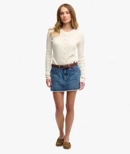 Damen Denim Minirock - Größe: 28 - Superdry - Modalova