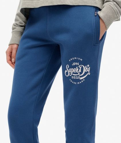 Damen Premium Script Entry Jogginghose - Größe: 36 - Superdry - Modalova