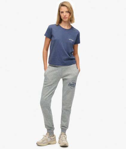 Damen Premium Script Entry Jogginghose - Größe: 44 - Superdry - Modalova
