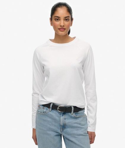 Damen Essential Logo Langarmshirt - Größe: 40 - Superdry - Modalova