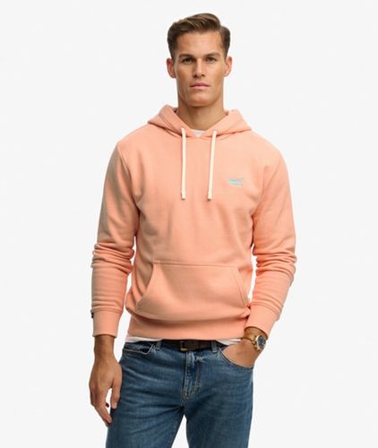 Herren Baumwolle Gesticktes Logo Essential Classic Kapuzenpullover, , Größe: M - Superdry - Modalova