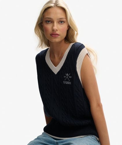 Damen Heritage Stricktop - Größe: 42 - Superdry - Modalova