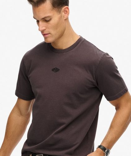 Herren Micro Logo T-shirt - Größe: S - Superdry - Modalova