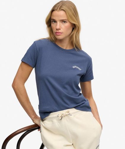 Damen Essential Logo T-shirt mit Schmaler Passform - Größe: 36 - Superdry - Modalova