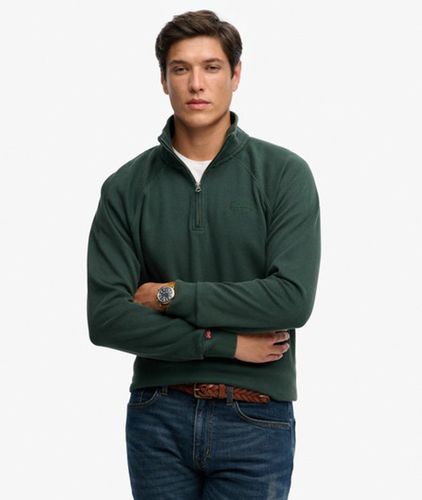 Herren Essential Logo Raglan Henley Sweatshirt - Größe: M - Superdry - Modalova