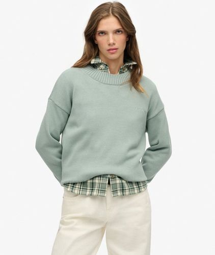 Damen Essential Rundhals-pullover - Größe: 42 - Superdry - Modalova