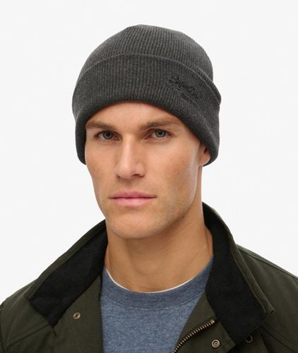 Herren Essential Logo Strickmütze - Größe: 1Größe - Superdry - Modalova