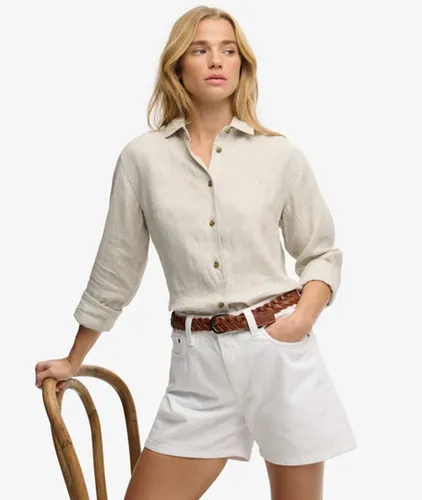 Damen Mid Rise Denim Shorts - Größe: 32 - Superdry - Modalova