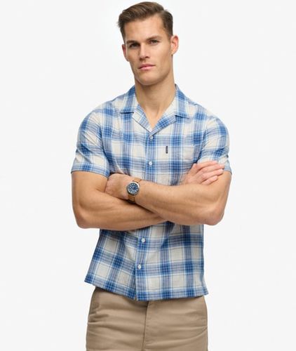Herren Cabana Check Kurzarmhemd - Größe: M - Superdry - Modalova