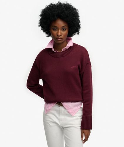 Damen Essential Rundhals-pullover - Größe: 36 - Superdry - Modalova