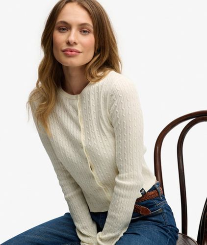 Damen Leichte Essential Strickjacke - Größe: 38 - Superdry - Modalova