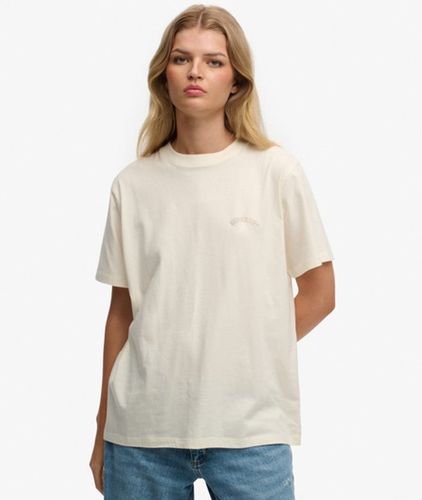 Damen Locker Geschnittenes Essential T-shirt mit Logo - Größe: 38 - Superdry - Modalova