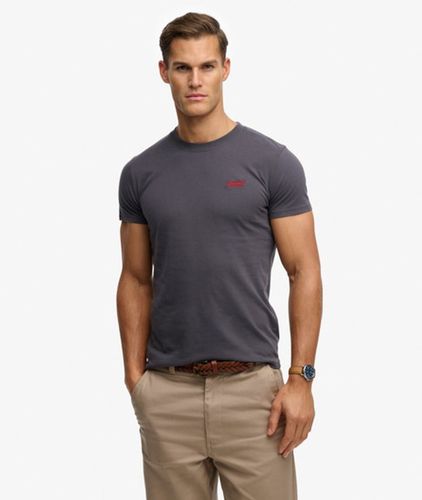 Herren Bio-baumwoll Essential Logo T-shirt - Größe: L - Superdry - Modalova