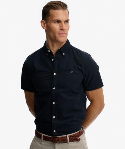 Herren Preppy Oxford Kurzarmhemd - Größe: XL - Superdry - Modalova