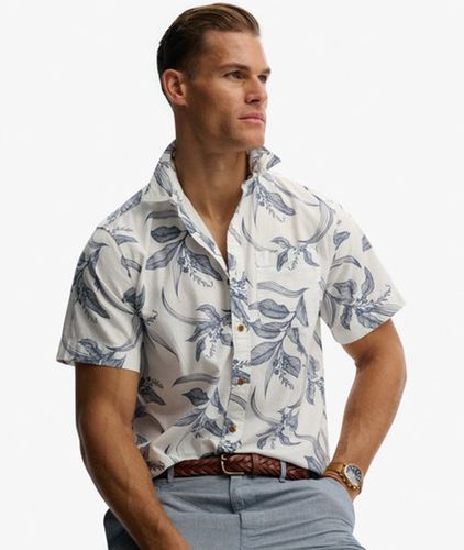 Herren Vintage Loom Kurzarmhemd - Größe: S - Superdry - Modalova