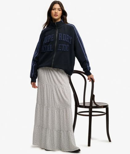 Damen Gewebter Maxirock mit Stufendesign - Größe: 42 - Superdry - Modalova
