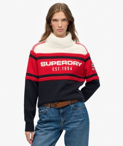 Damen Apres Ski Rollkragenpullover - Größe: 42 - Superdry - Modalova