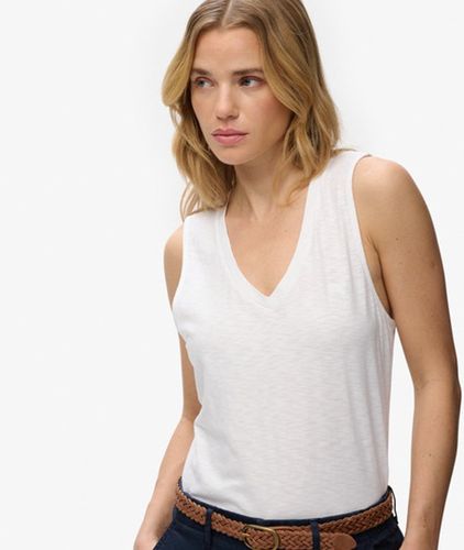 Damen Studios V-ausschnitt Top - Größe: 36 - Superdry - Modalova