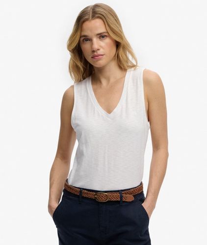 Damen Studios V-ausschnitt Top - Größe: 36 - Superdry - Modalova