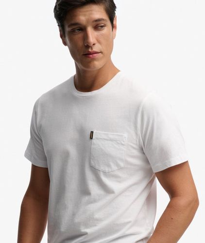Herren Classic Essential T-shirt mit Tasche - Größe: Xxl - Superdry - Modalova