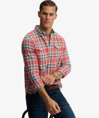 Herren The Merchant Store - Kariertes Hemd - Größe: XL - Superdry - Modalova