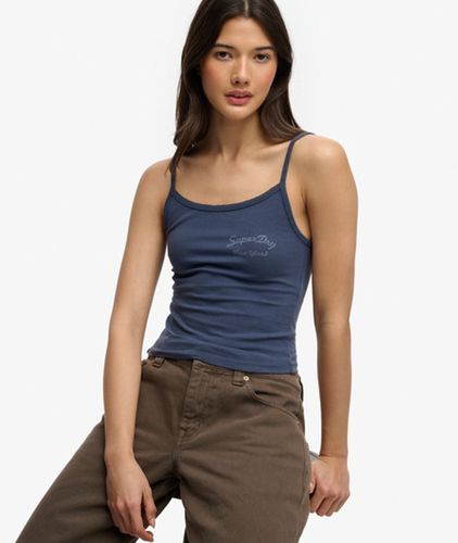 Damen Athletics Essentials Cami Top mit Schmaler Passform - Größe: 40 - Superdry - Modalova