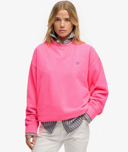 Damen Studios Sweatshirt mit Lockerer Passform - Größe: 42 - Superdry - Modalova