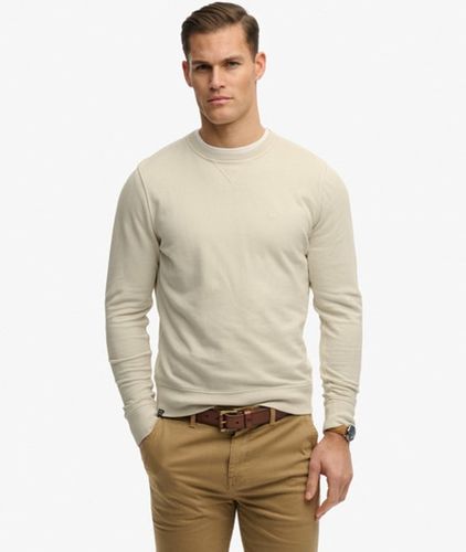 Herren Baumwolle Gestickter Klassisches Essential Sweatshirt, , Größe: XL - Superdry - Modalova