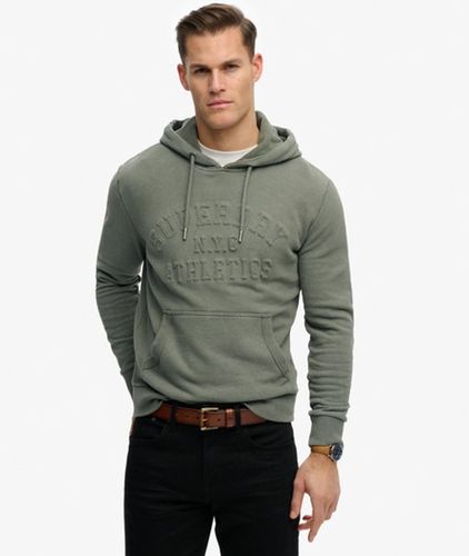 Herren Athletic Kapuzenpullover mit Geprägtem Logo - Größe: XL - Superdry - Modalova