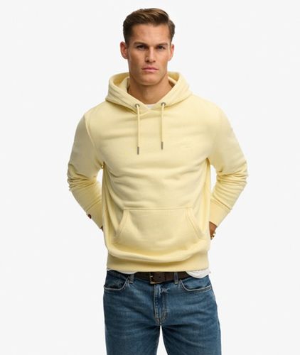 Herren Baumwolle Gesticktes Logo Essential Kapuzenpullover, , Größe: XL - Superdry - Modalova
