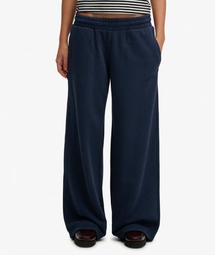 Damen Essential Logo Jogginghose mit Weitem Bein - Größe: 44 - Superdry - Modalova