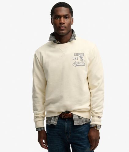 Herren Athletic Essentials Sweatshirt mit Rundhalsausschnitt - Größe: S - Superdry - Modalova