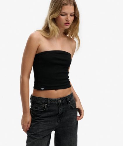Damen Athletic Essentials Bandeau-top Schmale Passform - Größe: 36 - Superdry - Modalova