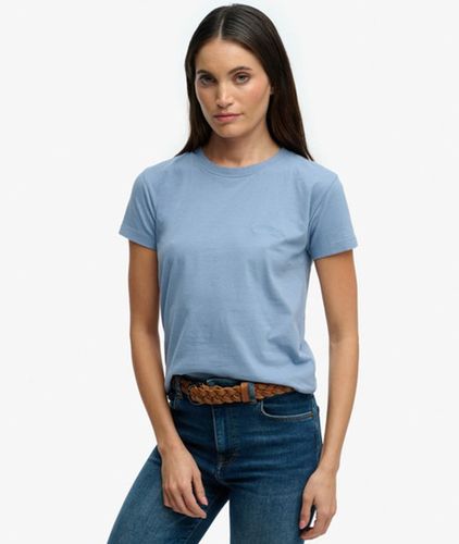 Damen Essential Logo T-shirt in Schmaler Passform - Größe: 44 - Superdry - Modalova