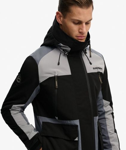 Herren Kapuzen-windbreaker mit Colorblocking - Größe: XL - Superdry - Modalova
