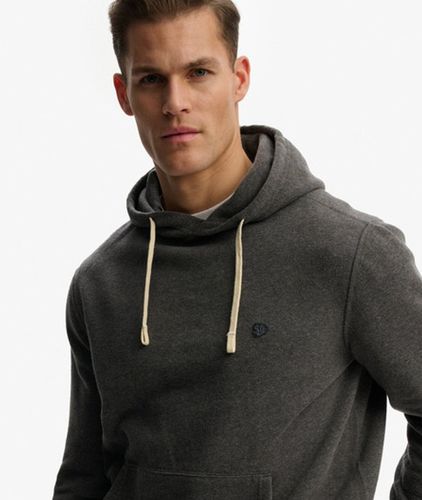 Herren Baumwolle Gesticktes Logo Monogram Kapuzenpullover, - Größe: XL - Superdry - Modalova