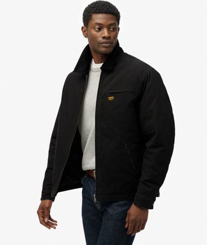 Herren Cotton Canvas Barn Jacke - Größe: S - Superdry - Modalova
