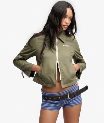 Damen Bench Ripstop-jacke mit Doppeltem Reißverschlusskragen - Größe: M - Superdry - Modalova