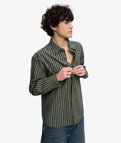 Herren Bench Skater Check Langarmhemd - Größe: S - Superdry - Modalova