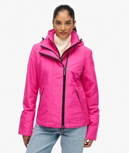 Damen Kapuzen-bergwindjacke - Größe: 36 - Superdry - Modalova