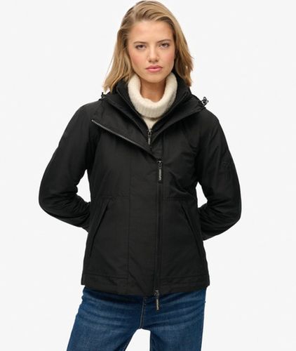 Damen Kapuzen-bergwindjacke - Größe: 38 - Superdry - Modalova