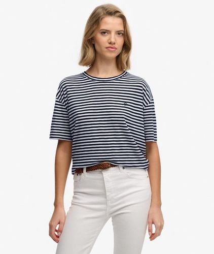 Damen Studios T-shirt mit Lockerer Passform - Größe: 36 - Superdry - Modalova